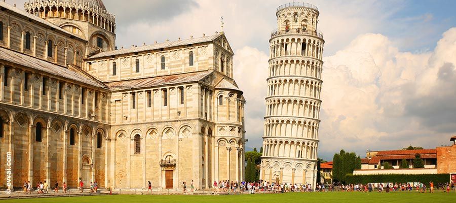 L'iconica torre di Pisa
